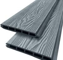 Birch Grey 3D Embossed Composite Fence Board | Shop Online