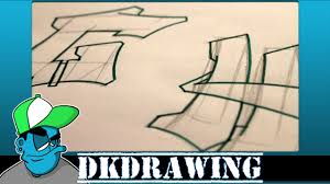 I usually begin with the middle letter, which is the letter e. Graffiti Tutorial For Beginners How To Draw Cool Letters G H Youtube