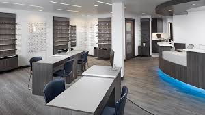 This is our optical shop interior design with all shop furniture.we can provide you the shop decoration design by professional design team. Optical Interior Design Eyewear Display Portfolio Eyeglass Sunglass Display Cases Stands And Ennco Display Group