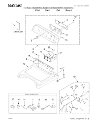 The more a contractor, installer or electrician use this type of wiring diagram for maytag washer the greater. Maytag Medb850wq0 Dryer Parts Sears Partsdirect