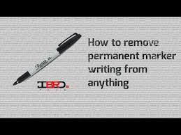 Maybe you would like to learn more about one of these? How To Remove Permanent Marker From Anything Youtube