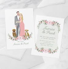 Portrait Invitations Wedding Invitations Wedding Invite Wedding Invitation Pet Portrait Wedding Invitations Wedding Invitations Boho Portrait Invitation