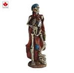 Estatua de modelo de pirata con calavera de resina para decoración de  Halloween