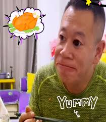 When someone steals your food plate, it's important to fight back and not  blink your eyes.