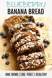 Banana berry bread recipe healthy. Healthy Blueberry Banana Bread Running With Spoons