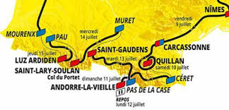 The 2021 tour de france will be the 108th edition of the tour de france, one of cycling's three grand tours. 14e Etape 14 Carcassonne Quillan Detail Trace Tour De France 2021
