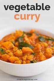 Vegetable Curry Recipe Vegetable Curry Vegan Curry Recipes Vegan Asian Recipes