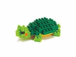 Nanoblock Nbc 033 Turtle Red Eared Slider By Kawada 13 81 A 3d Work Of Art That Fits In The Palm Of Your H Red Eared Slider Red Eared Slider Turtle Turtle
