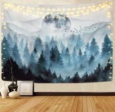 How much are 59 millimeters in inches? Krelymics Landscape Tapestry Sunset Wall Tapestry Forest Tree Tapestries Nature Mountaintapestry Home Decoration For Room 51 X 59 Inches Home Kitchen Tapestries Speedexservicecenter Com