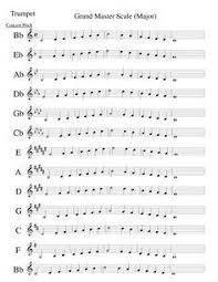 Free Trumpet Fingering Chart Pdf Trumpet Skills Building