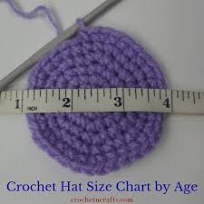 A printable hat size chart for that takes the guesswork out of hat sizing crochet hats and knit hats. Crochet Hat Size Chart By Age Crochetncrafts