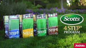 Scotts plant & tree food. How To Fertilize Your Lawn With The Scotts 4 Step Program Youtube