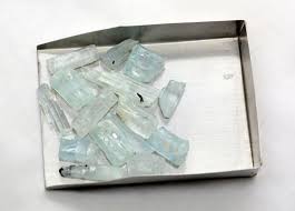 159 ct natural aquamarine crystals from pakistan