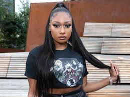 Usually when we see megan thee stallion, she's experimenting with bold and colorful hairstyles, but she's also not afraid to show off her natural texture. Megan Thee Stallion Shared A Rare Pic Of Her Natural Curls Teen Vogue