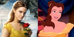 The beast accepts belle's proposal and releases her father and belle honors her. Beauty And The Beast Cast Compared To The Original Animated Movie