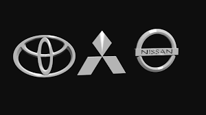 Fuel your passion with dedicated customised mats and liners to protect your nissan's footwell or boot. Blend Swap Toyota Mitsubishi And Nissan Car Logos