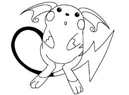 Raichu Is Astonished Coloring Page Color Luna In 2020 Pokemon Coloring Pages Pikachu Coloring Page Coloring Pages