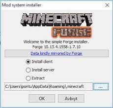 You need forge yourself though. Installation Guide Eng Bettergeoedu