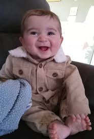 Framed photos of our two little cuties