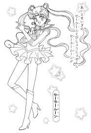 sailor moon coloring pages tattoo wallpaper coloriage australie
