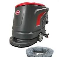 SWAN Commercial Auto Floor Scrubber Machine-Battery Powered Walk-Behind,  20-Gallon Solution Tank, With Two 22" Brushes, 31" Squeegee, High ...