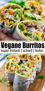 Burrito Mit Schwarzen Bohnen Und Guacamole Vegan Heaven Rezept In 2020 Leckere Vegane Rezepte Essen Vegan Burrito