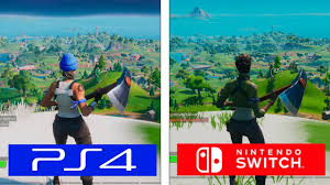 Epic games' shooter is available for download right now from the eshop, for free. Fortnite Chapter 2 Ps4 Vs Switch Graphics Fps Comparison Comparativa Youtube
