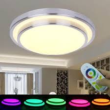 Kinlams Led Ceiling Light 2 4g Wireless Remote Touch Control Ac165 265v 12w 24w 36w Smd5730 Rgb 5050 Colorful Dimming Lights Ceiling Lights Led Ceiling Lightdim Light Aliexpress