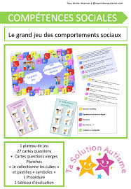 Jeu Comportements Sociaux Comportement Habiletes Sociales Jeux