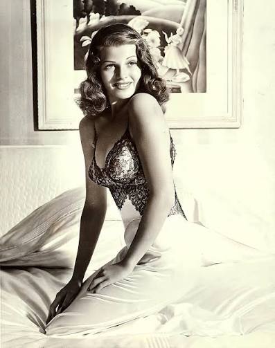 Rita Hayworth in her iconic photo from LIFE magazine in 1941.