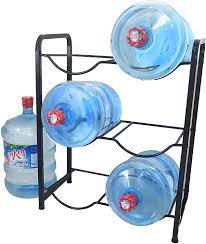 The most expensive 5 gallon water jug on our list, the military grade version from scepter is worth the price if you need a tough can with additional features. Amazon Com Stainless Steel 5 Gallon Water Bottle Glass Plastic Jug Rack Stand Holder Storage Shelf Drink Dispenser For Garage Kitchen Office Home The Original Brand Tools Home Improvement