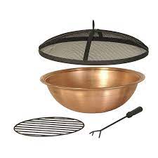 7 unique patio lights to illuminate your outdoor oasis. Seasonal Concepts Copper Fire Pit Bowl Accessories By Hanamint Seasonal Concepts
