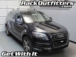 Thule Rapid Podium Silver Aeroblade Roof Rack For 2007 2015 Audi Q7 Audi Q7 Roof Rack Audi