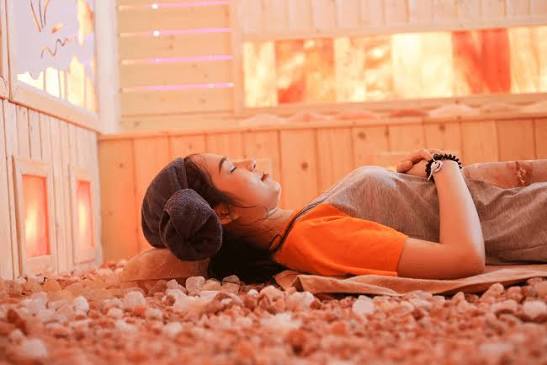 Xông hơi đá muối Himalaya