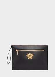 Grande Pochette Palazzo Versace Homme Boutique En Ligne France Versace Sac Porte Documents En Cuir