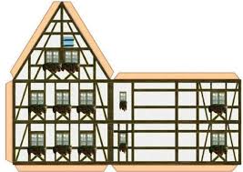 Maquette D Une Maison Bourgeoise Les Gourmandises De Josiane Christmas Diorama House Building