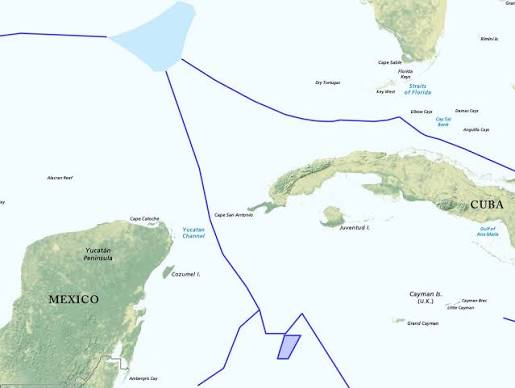 El proceso de delimitación de la frontera marítima compartida en el Golfo  de México