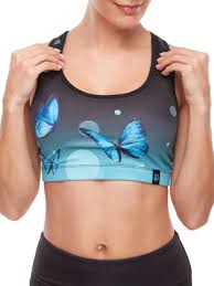 Sports Bra Charming Butterfly Dedoles