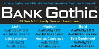 Fonts bankgothic font download for free, in ttf for windows and mac! Pin On Karakreative Typeface Reviews