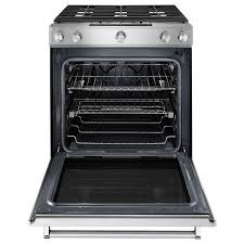 6.5 cu. ft. slide in gas range