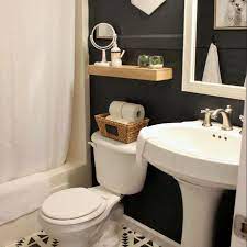 This vanity update by brian patrick flynn is a fantastic example. 17 Before And After Small Bathroom Makeovers