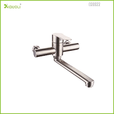 Wall mounted faucets for kitchen usually come in an. Stainless Steel Wall Mounted Kitchen Faucet Wall Kitchen Mixers Kitchen Sink Tap 360 Degree Swivel Kitchen Faucet China Sanitary Ware Mixer Made In China Com