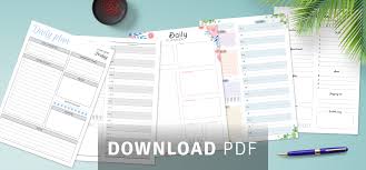 Alarmplan kostenlos zum bearbeiten / brandmalerei vorlagen. Daily Planner Templates Printable Download Pdf