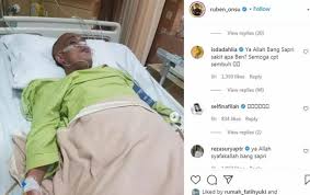 Melalui instagramnya, dolly juga mengabarkan mengenai meninggalnya sapri. Cb29cj7f6cubnm