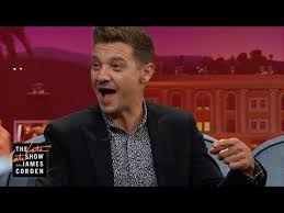 In james corden's preview tuesday of carpool karaoke: Jeremy Renner Conquered Carpool Karaoke America Speaks Ink