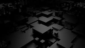 Gray And Black 3d Cubism Digital Art White 3d Block Illustration Monochrome Abstract Digital Art 1080p Wallp Cubism Technology Design Graphic Hd Wallpaper