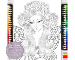 We offer huge collection of unique fairy tale coloring pages for kids to show their coloring skills. Printable Coloring Page Of A Fairy Queen Grayscale Illustration Of Fairy Queen Chub And Bug Illustration Wall Art And School Supplies For Kids And Babies