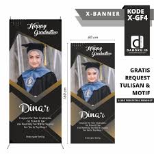 Maybe you would like to learn more about one of these? Kado Wisuda Custom X Banner Gf Shopee Indonesia