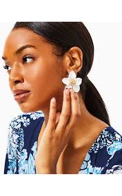 Pulitzer Store Lilly Pulitzer Flower Earrings Lilly Pulitzer Earrings On  Sale