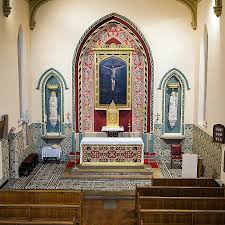 Awn Pugin On Instagram Altar Of The Church Of Saint Peter And Saint Paul Newport Shropshire Designed By A W N Church Display Catholic Altar Church Design